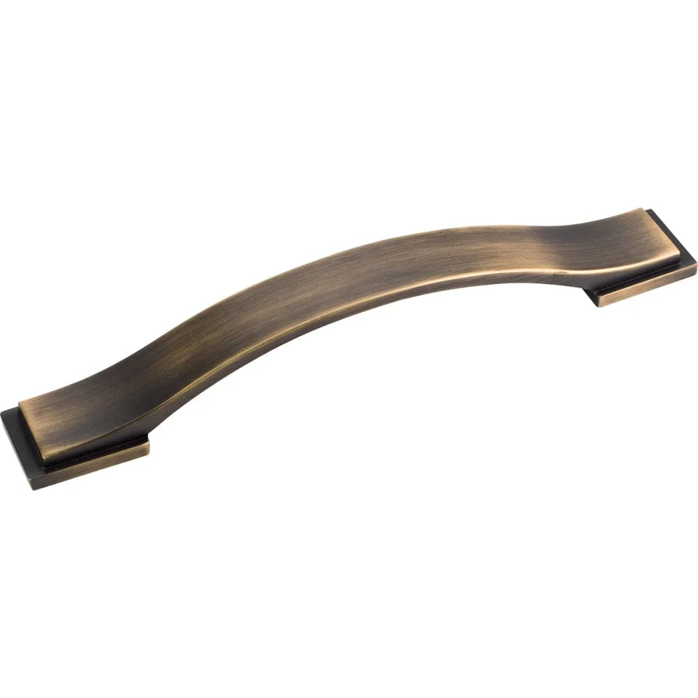 Mirada Pull, 128 mm C/C, Antique Brushed Satin Brass - Image 2