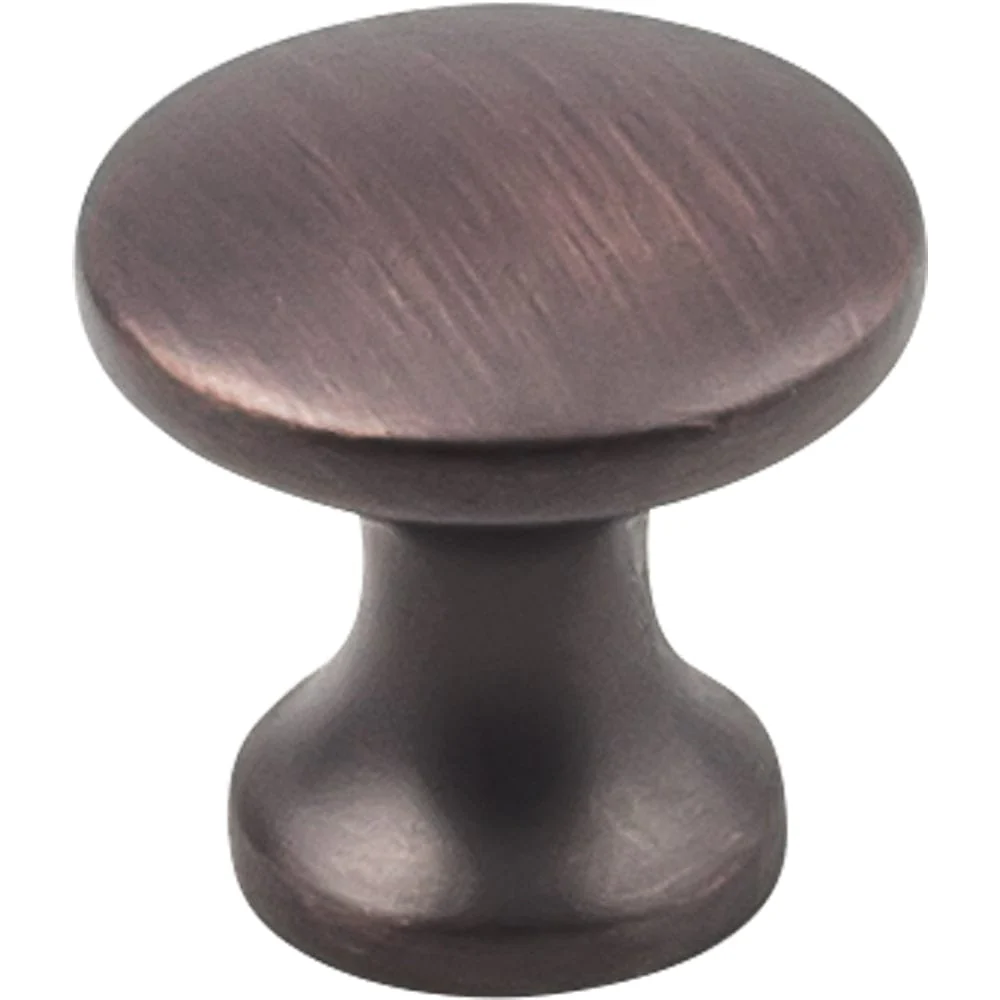 Slade Knob 1" Dia Brushed Oil Rubbed Bronze