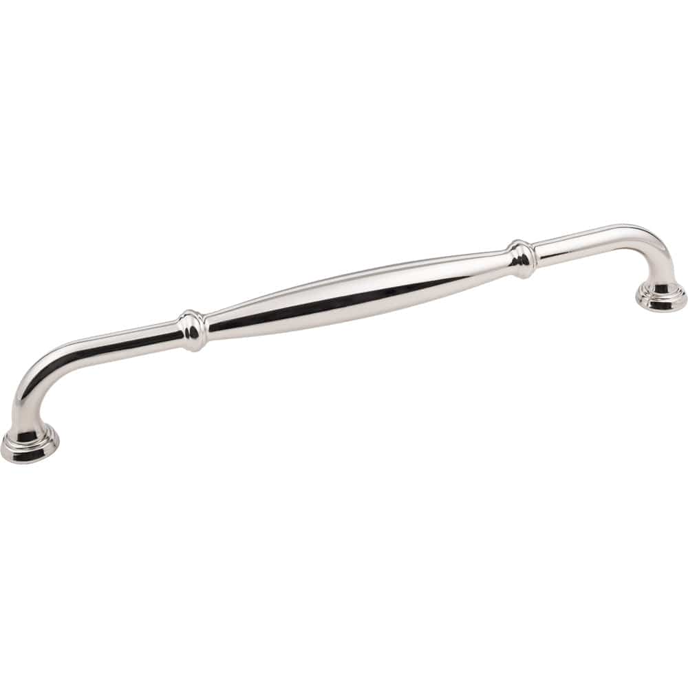 Tiffany Appliance Handle, 12" C/C, Polished Nickel