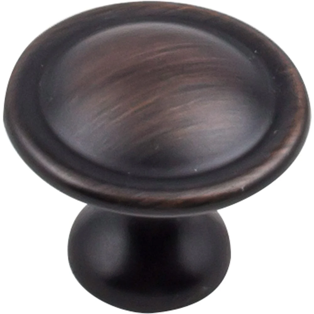 Watervale Knob, 1-1/8" Dia., Brushed Oil Rubbed Bronze