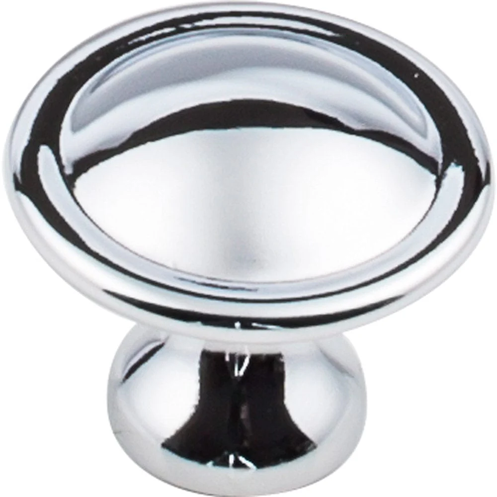 Watervale Knob, 1-1/8" Dia., Polished Chrome