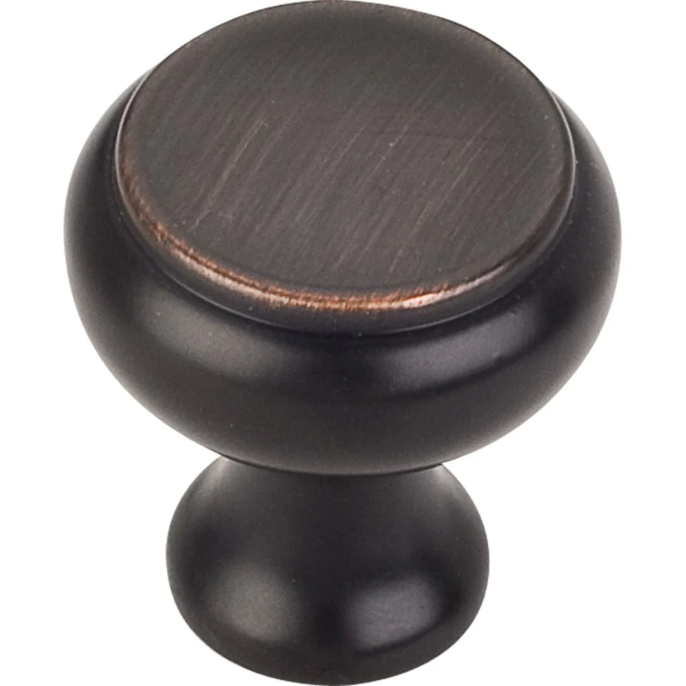 Westbury Knob, 1-1/4" Dia., Brushed Oil Rubbed Bronze