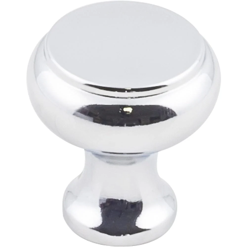 Westbury Knob, 1-1/4" Dia., Polished Chrome