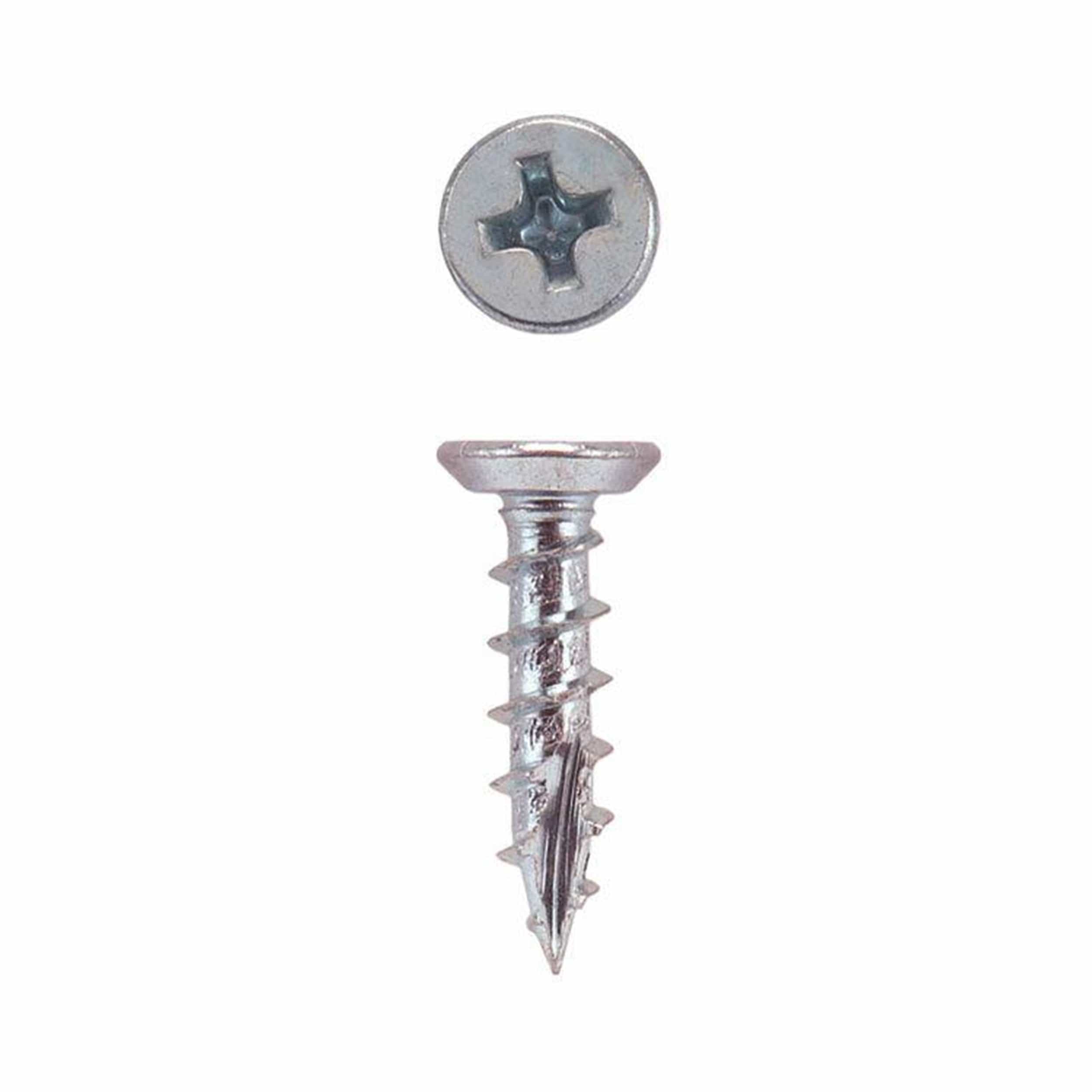 European Slide Screws - Undercut Flat Head - Phillips Drive - Zinc - 100 Piece - Image 5
