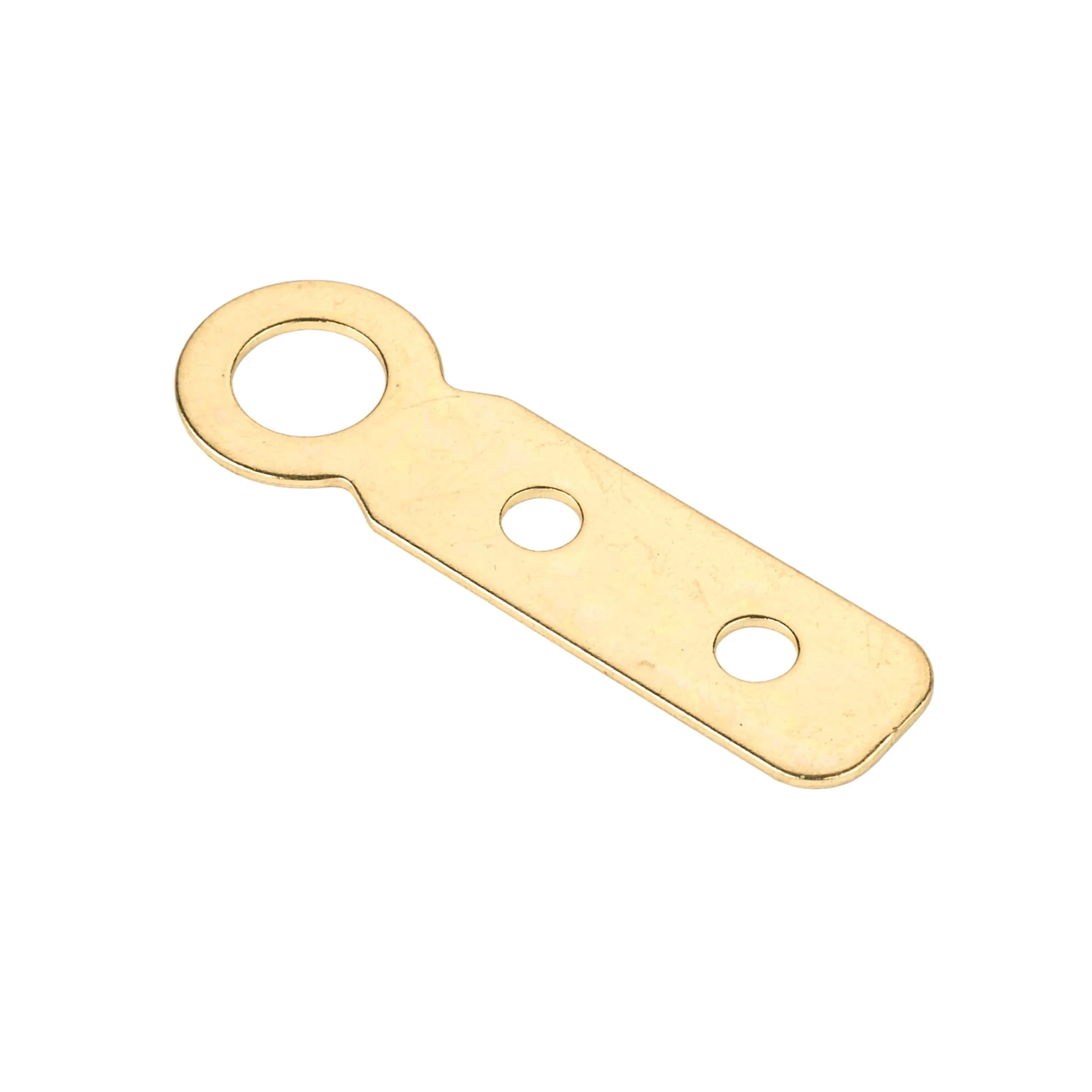 Flat Strap Wall Hangers with Screws - 10 Piece