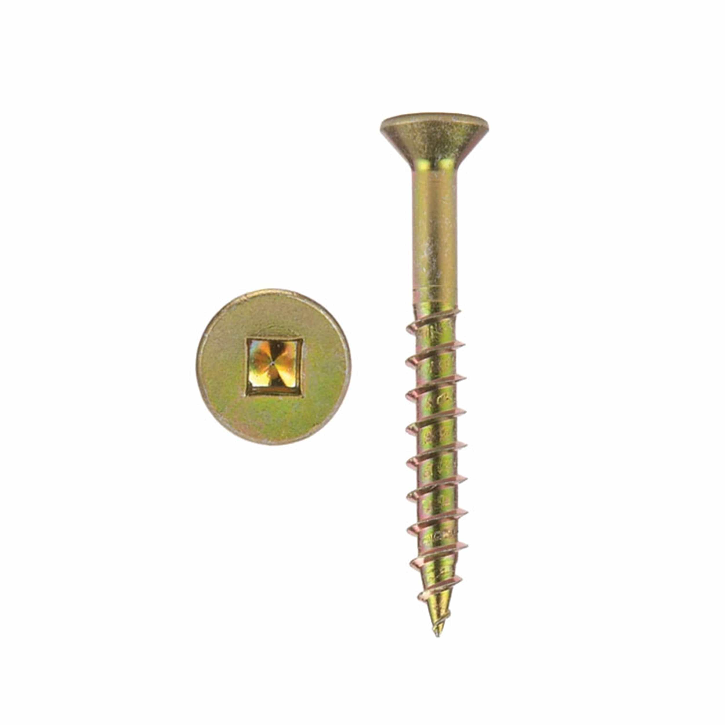 Woodworking Screws - XT Square Drive - Flat Head - 100 Piece - Image 25