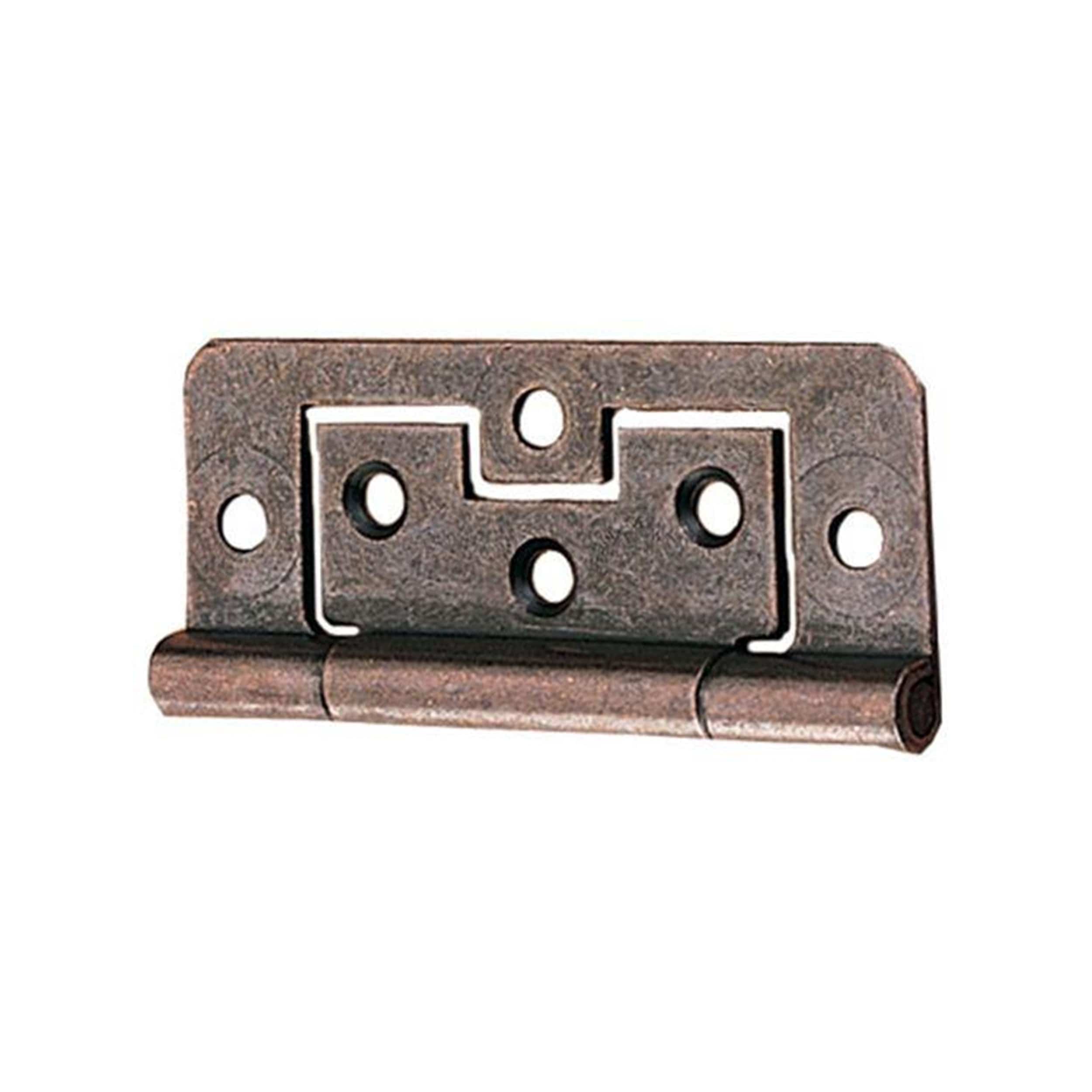 Non-Mortise Hinge - Statuary Bronze - Pair - Image 3