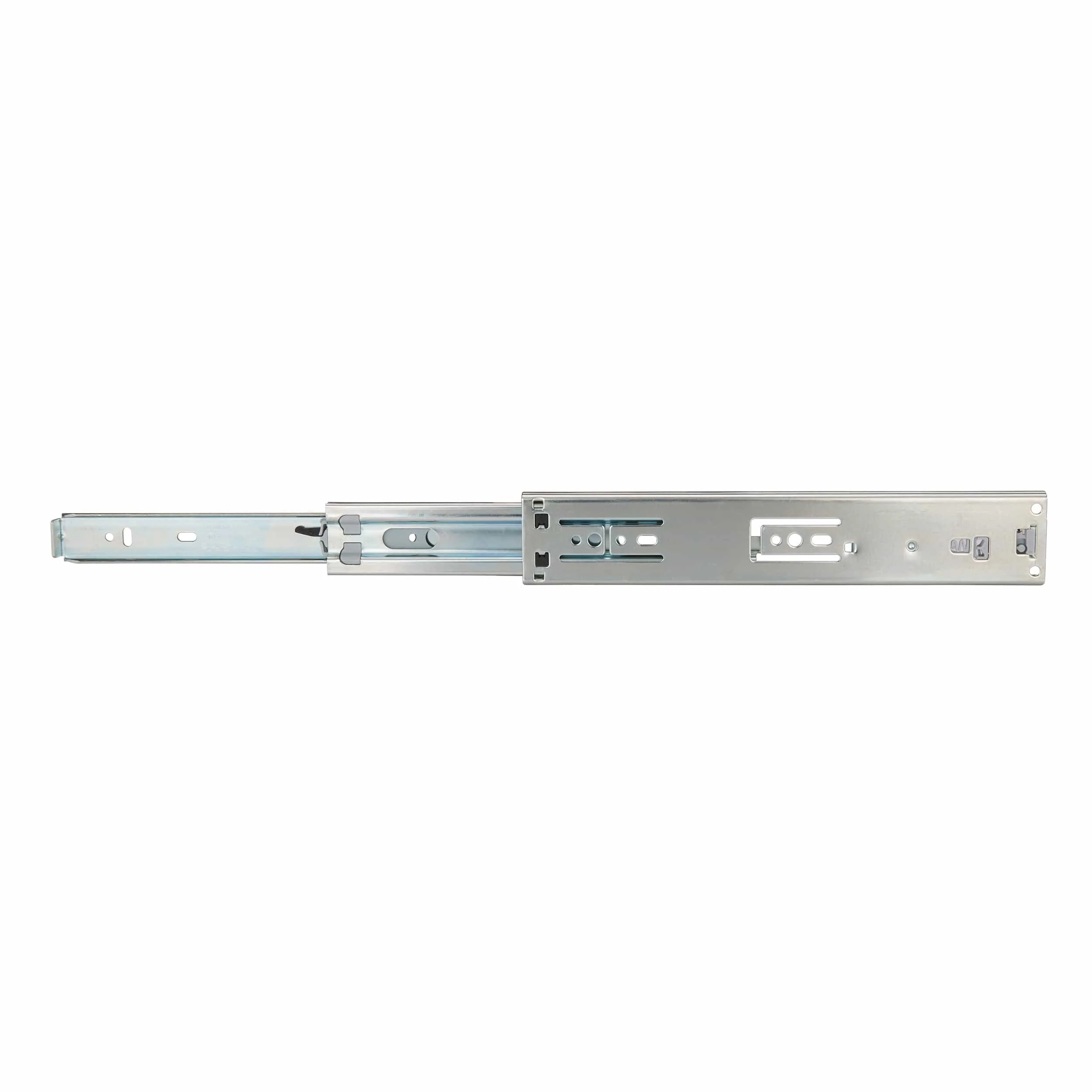 Push-to-Open Full Extension Side Mount Drawer Slide - Model 3M89 - Pair - Image 9