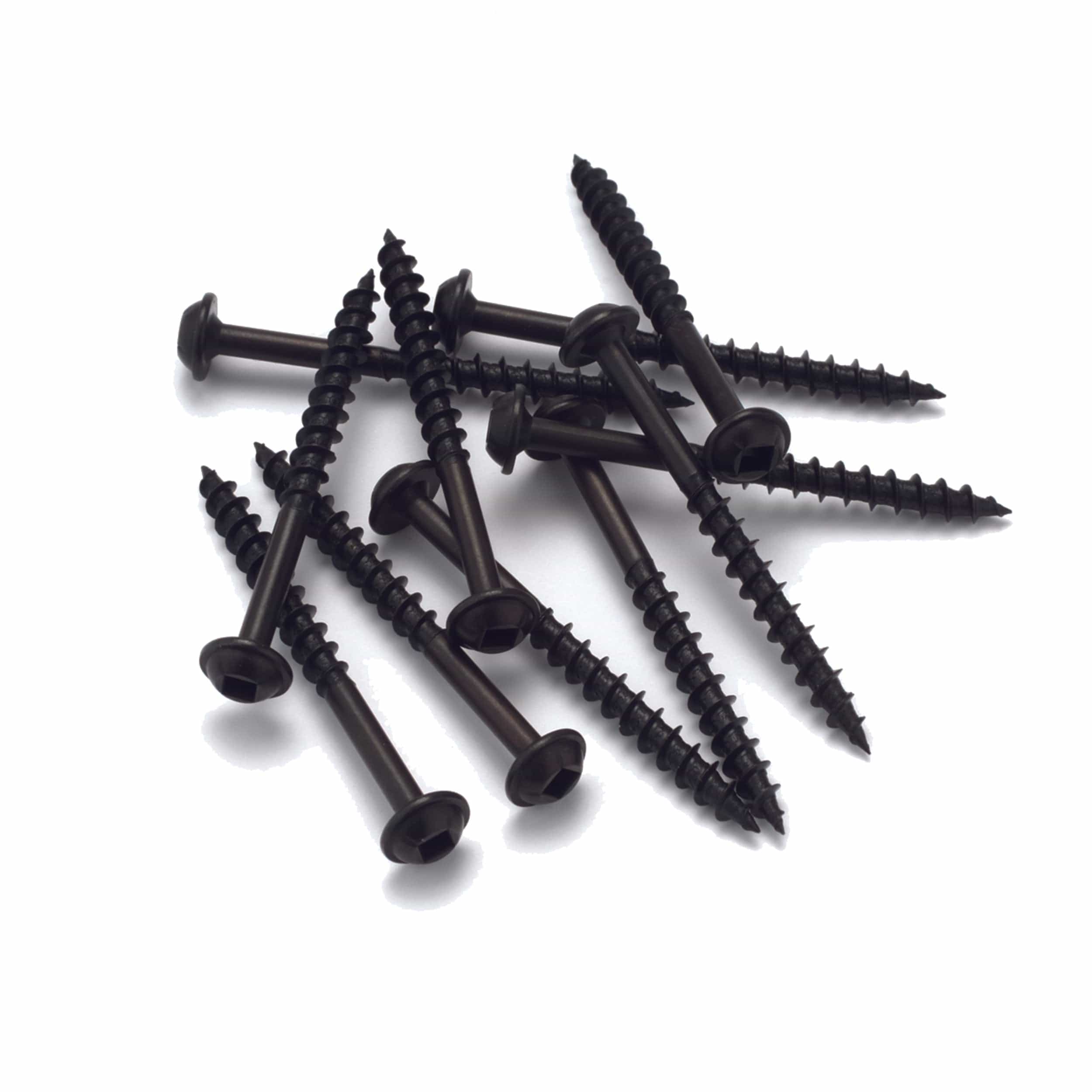 Washer Head Screws - Round - Square Drive - Black Oxide - 100 Piece - Image 6