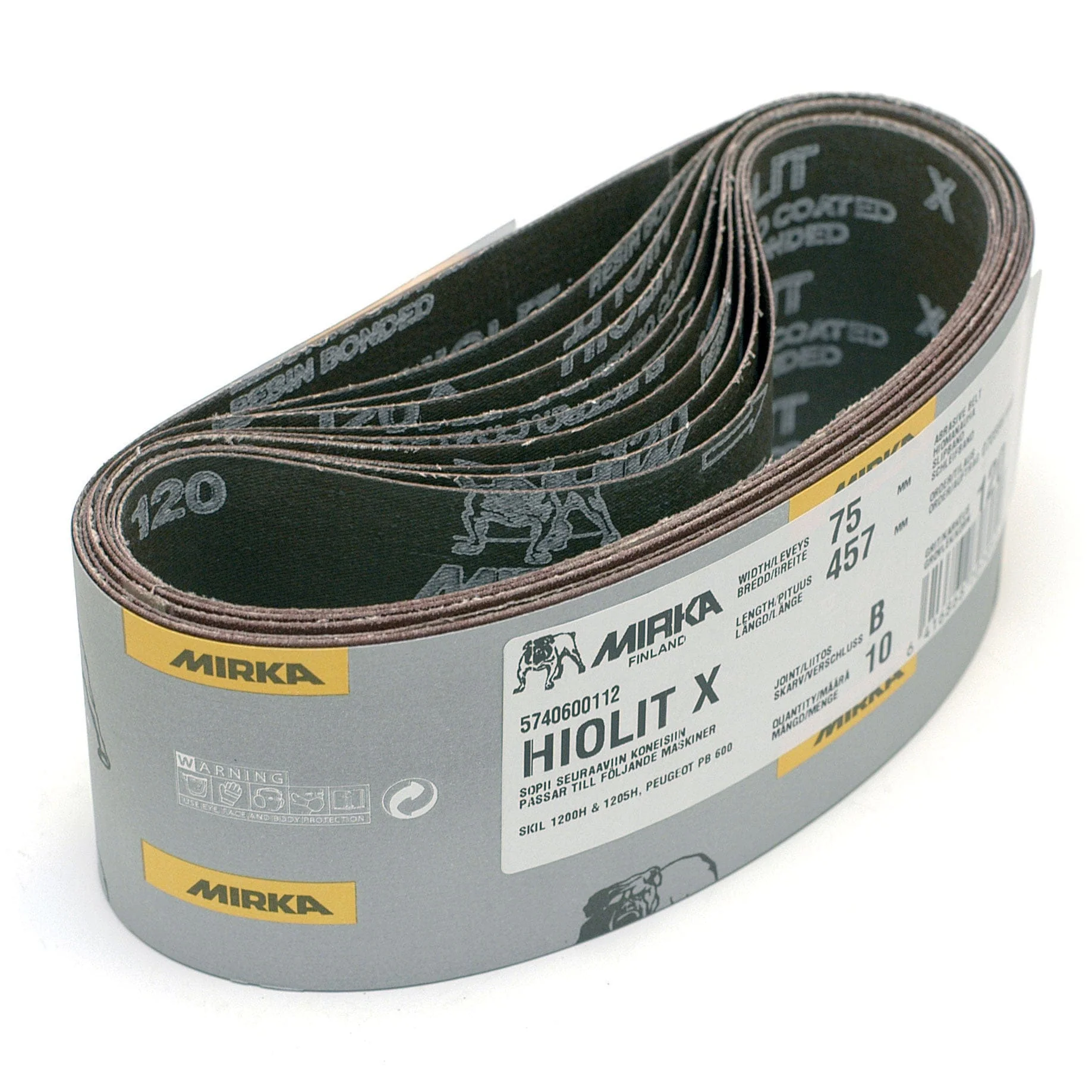 Hiolit XO Portable Sanding Belt - 10 Pack - Image 7