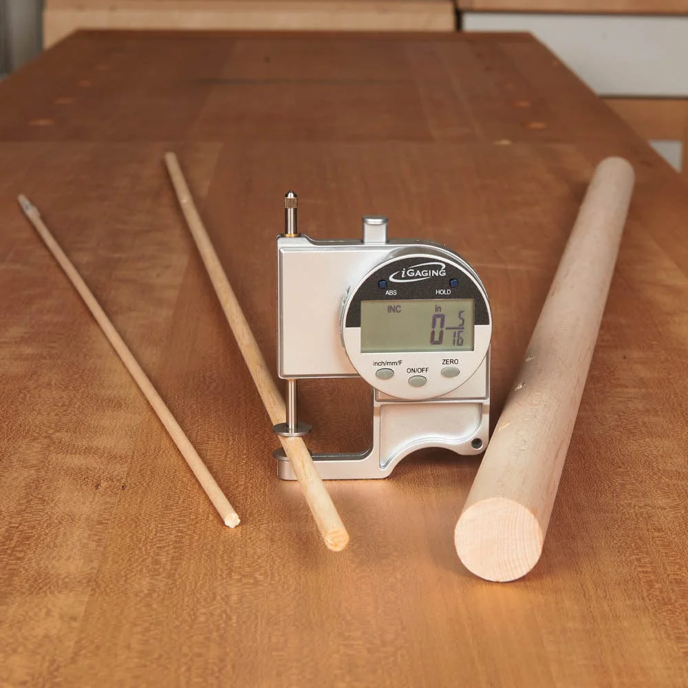 Snap Digital Thickness Gauge - 0 to 1-1/16" - Image 3