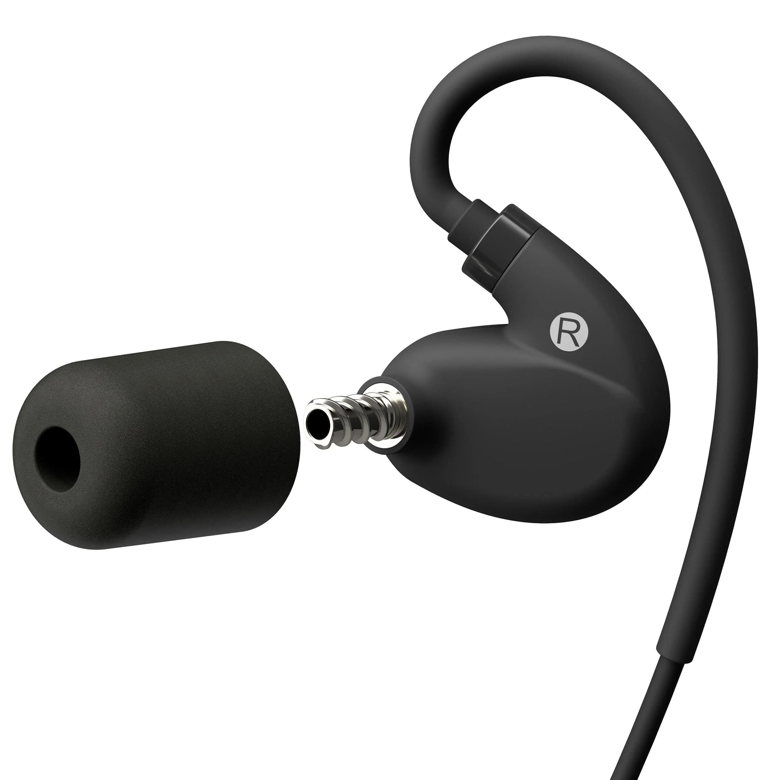 PRO 2.0 Bluetooth Noise-Isolating Safety Earbuds - Matte Black - Image 5
