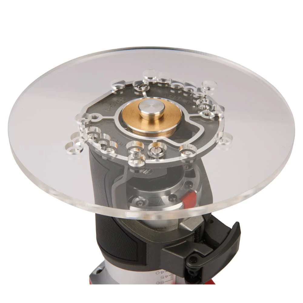 Precision Base Plate Adapter for Compact & Cordless Trim Routers - Image 2