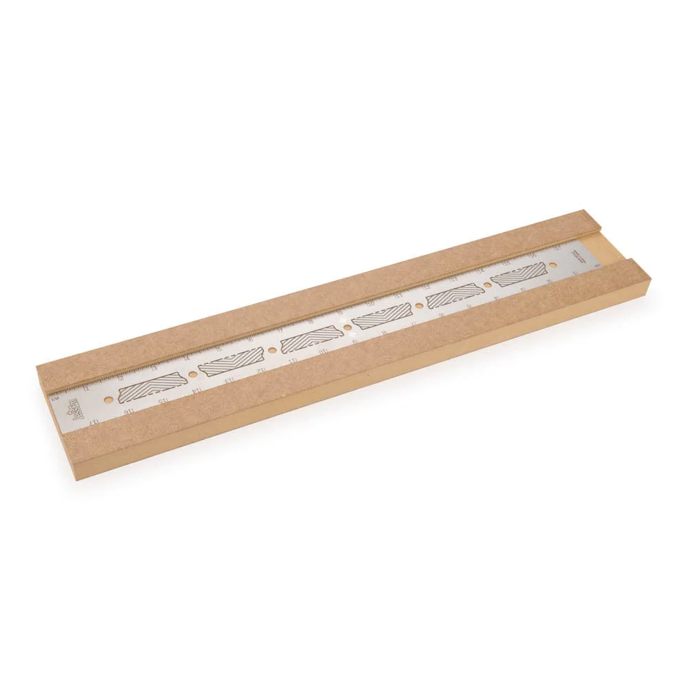 18" Stainless Steel Precision Ruler - Imperial - Image 3