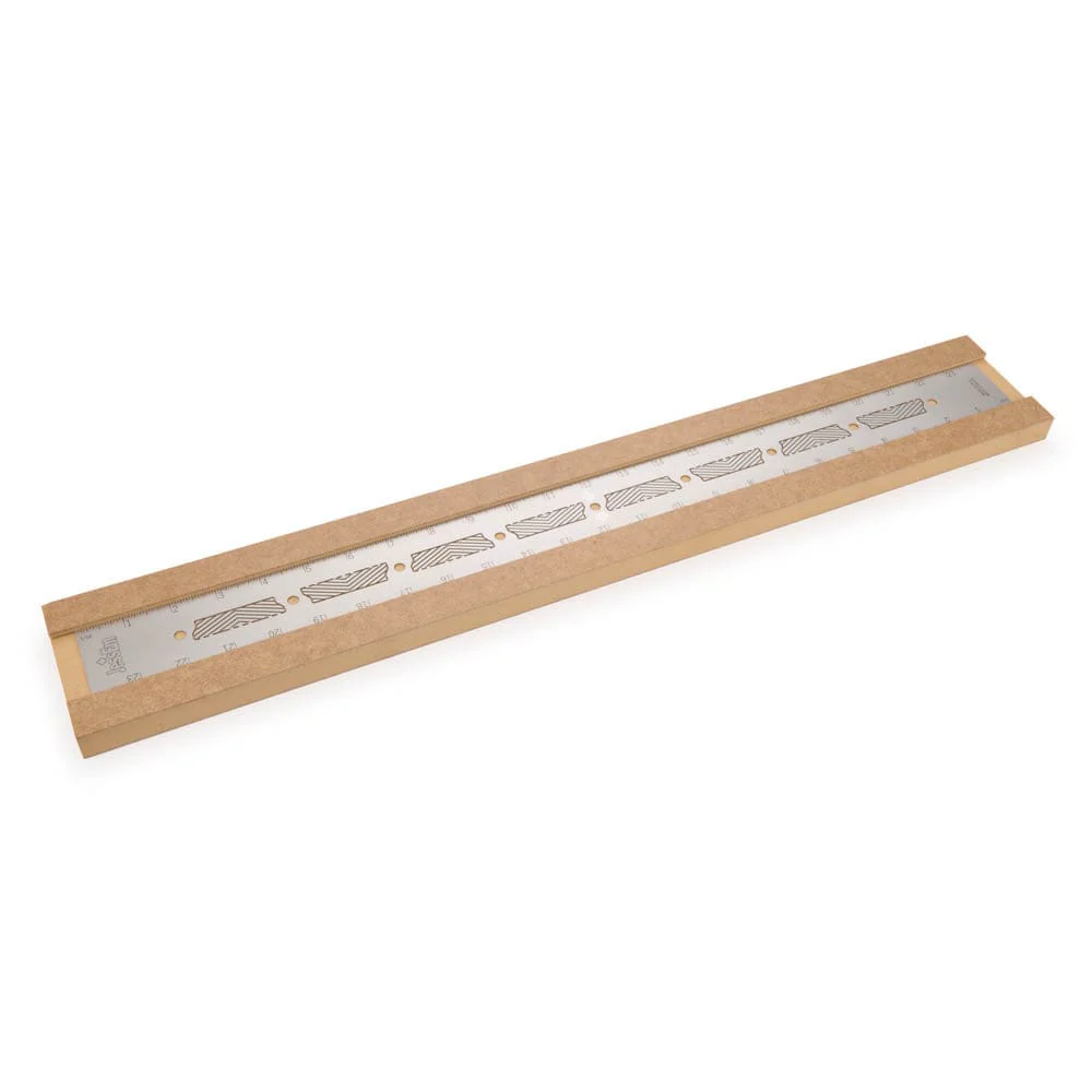 24" Stainless Steel Precision Ruler - Imperial - Image 3
