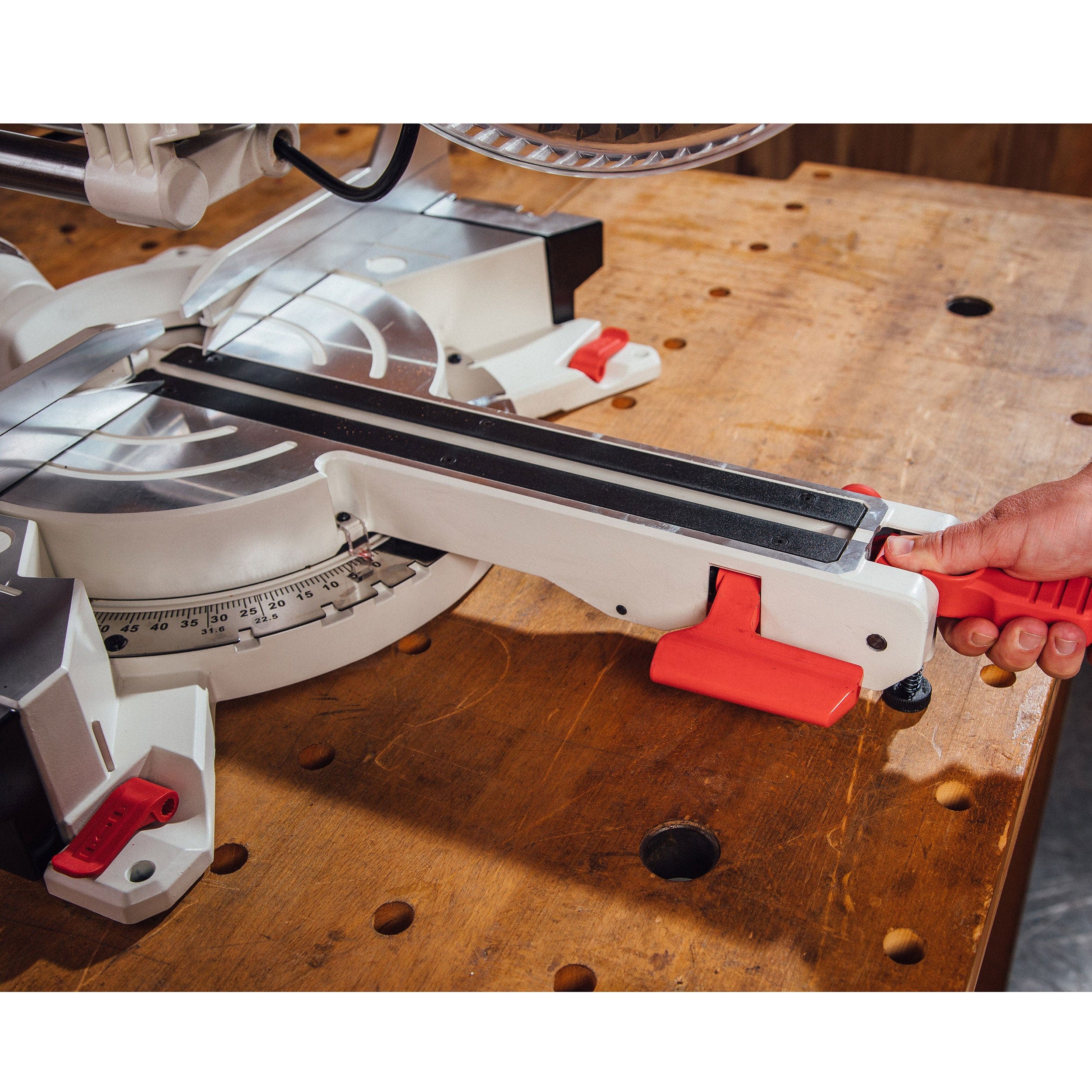 10" Dual Bevel Sliding Compound Miter Saw - 1 Ph 115V - JMS-10X - Image 3