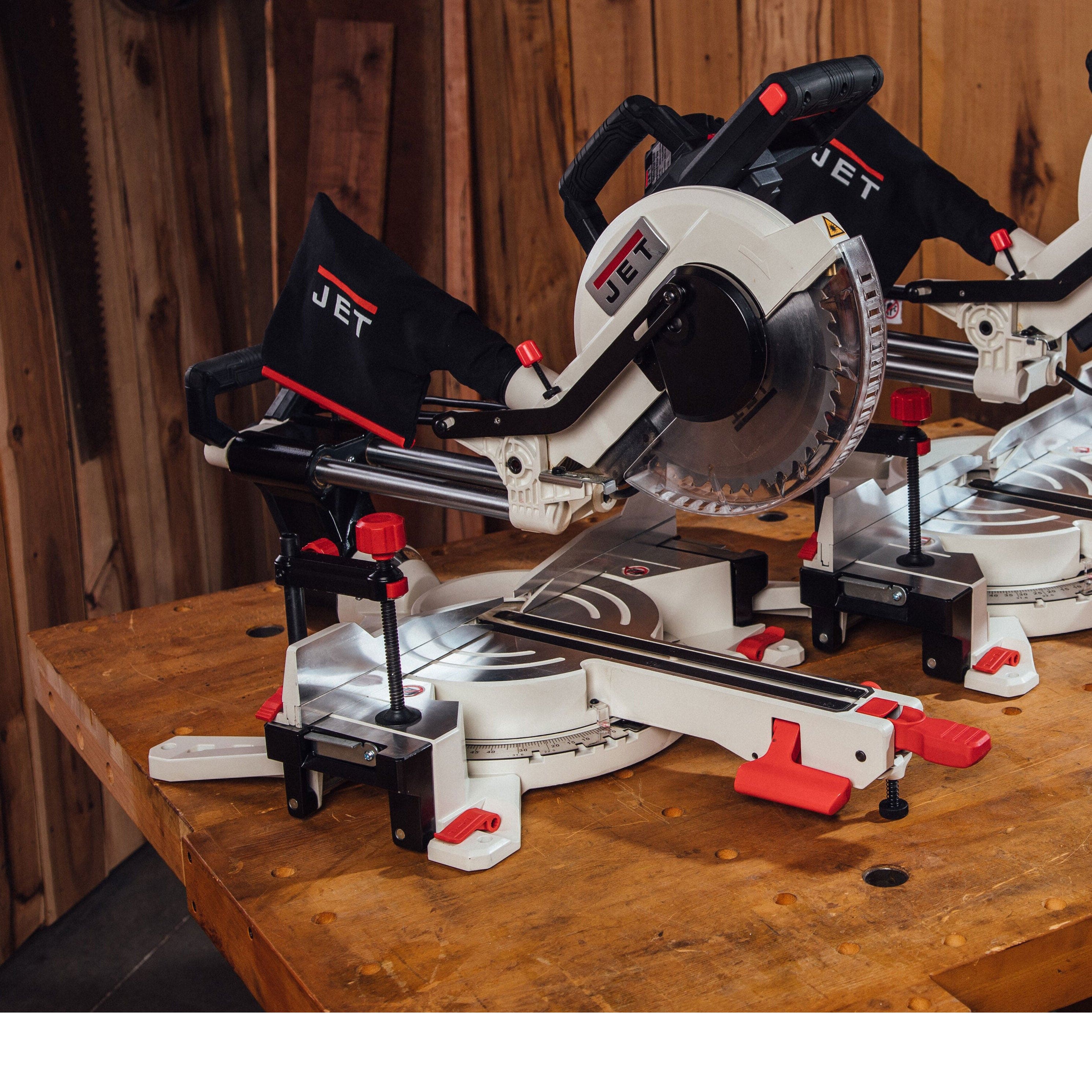 10" Dual Bevel Sliding Compound Miter Saw - 1 Ph 115V - JMS-10X - Image 7