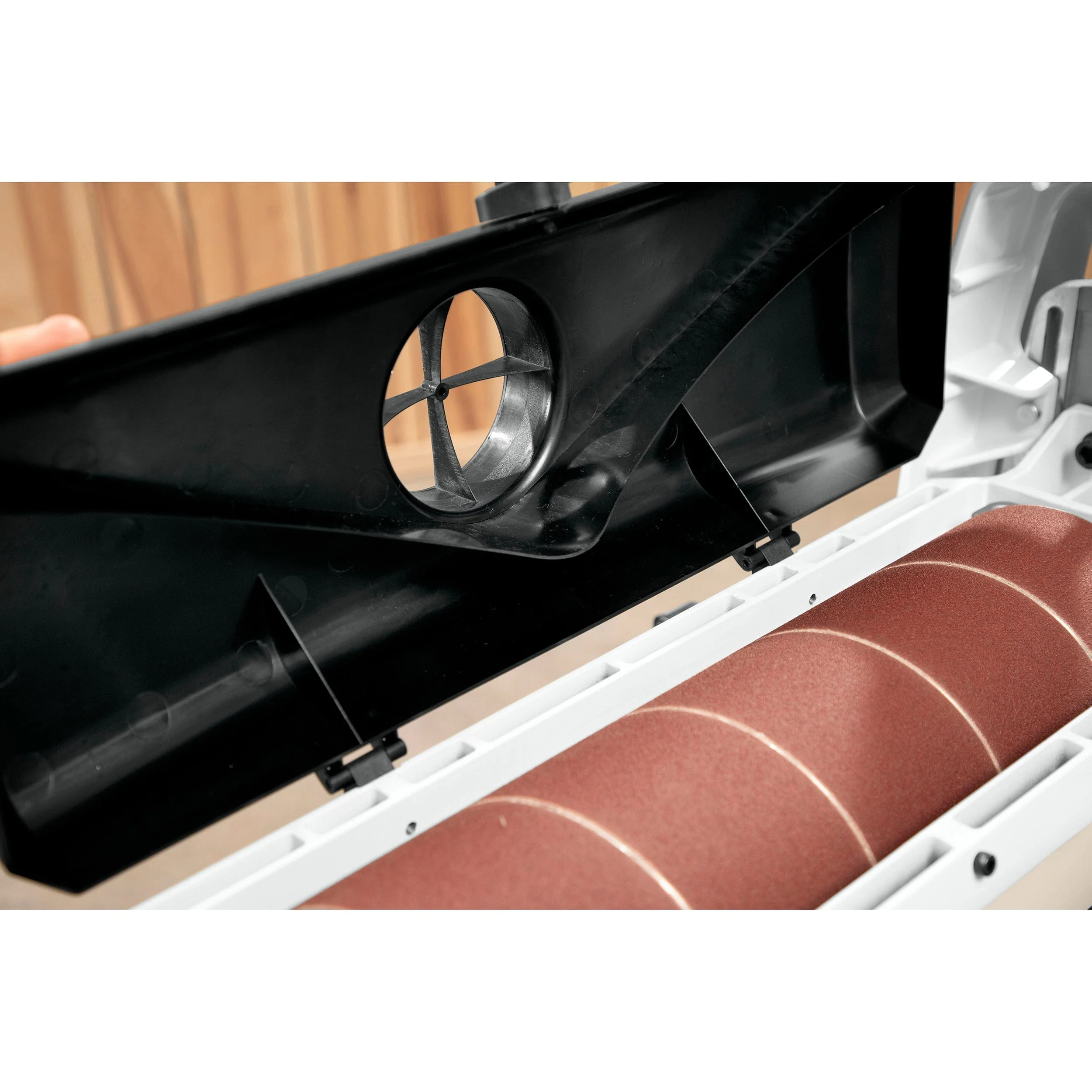 25" Drum Sander with Closed Stand - 1-3/4 HP 1 Ph 115V - JWDS-2550 - Image 5