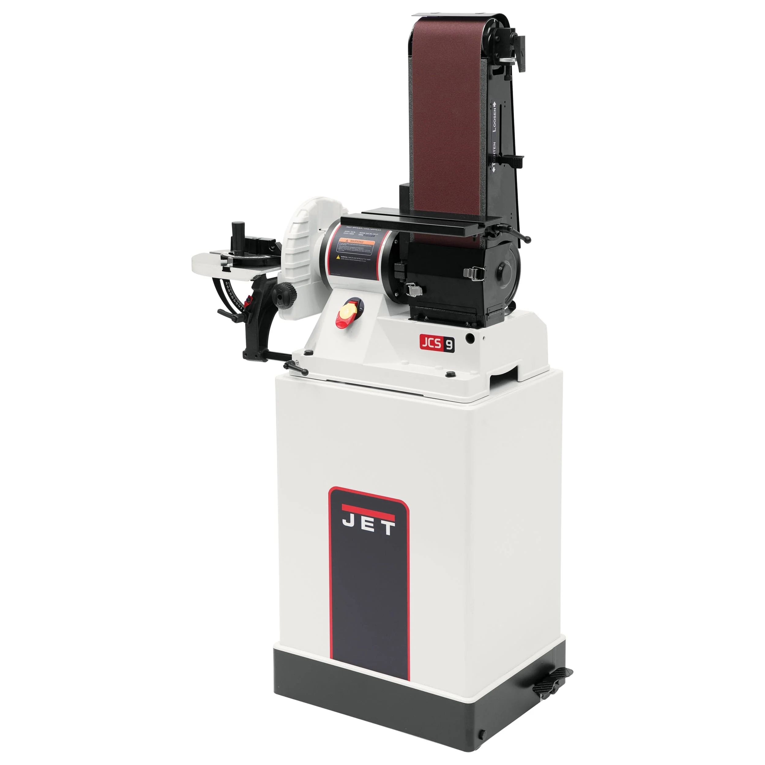 6" x 48" Belt/9" Disc Sander with Closed Stand - 3/4 HP 1 Ph 115V - JSG-96CS