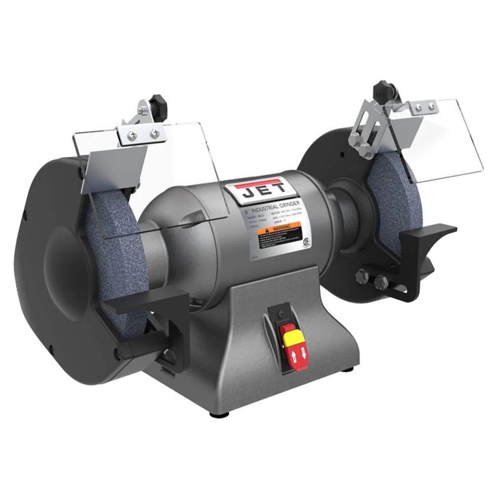 8" Industrial Bench Grinder - 1 HP