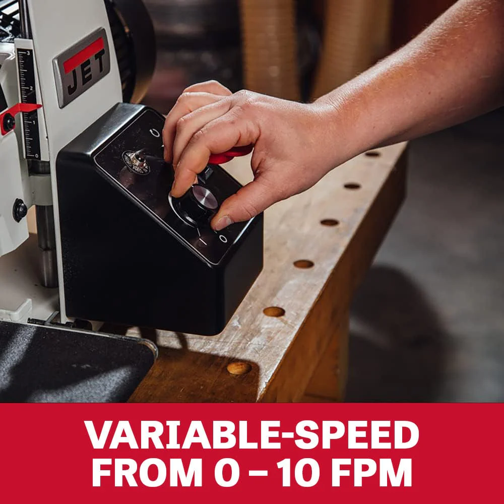 10" Benchtop Drum Sander - 1 HP 1 PH 115V - JWDS-1020 - Image 10