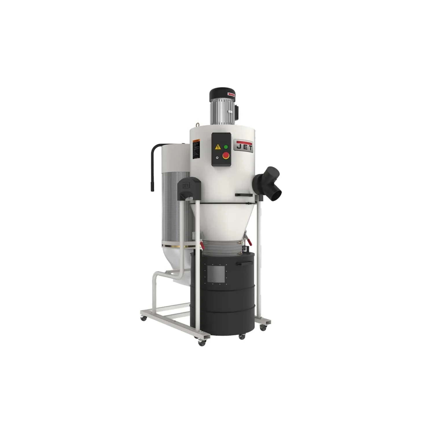 Cyclone Dust Collector with 2-Micron Canister Filter - 2 HP 1 Ph 230V - JCDC-2 - Image 2