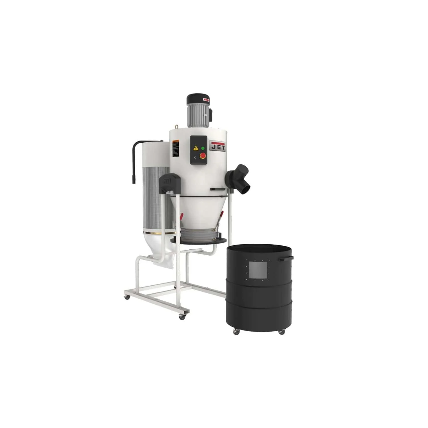 Cyclone Dust Collector with 2-Micron Canister Filter - 2 HP 1 Ph 230V - JCDC-2 - Image 3