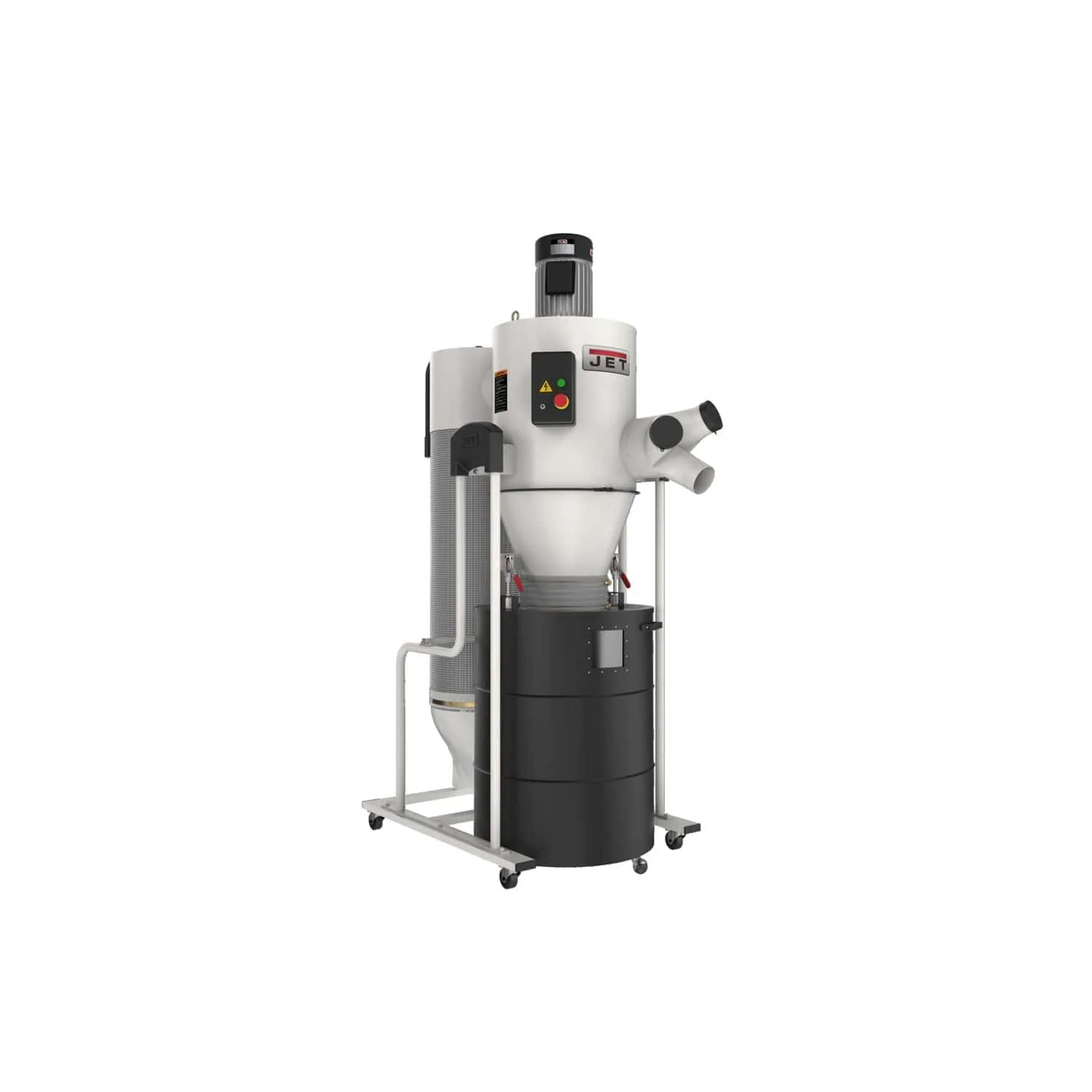 Cyclone Dust Collector with 2-Micron Canister Filter - 3 HP 1 Ph 230V - JCDC-3 - Image 2