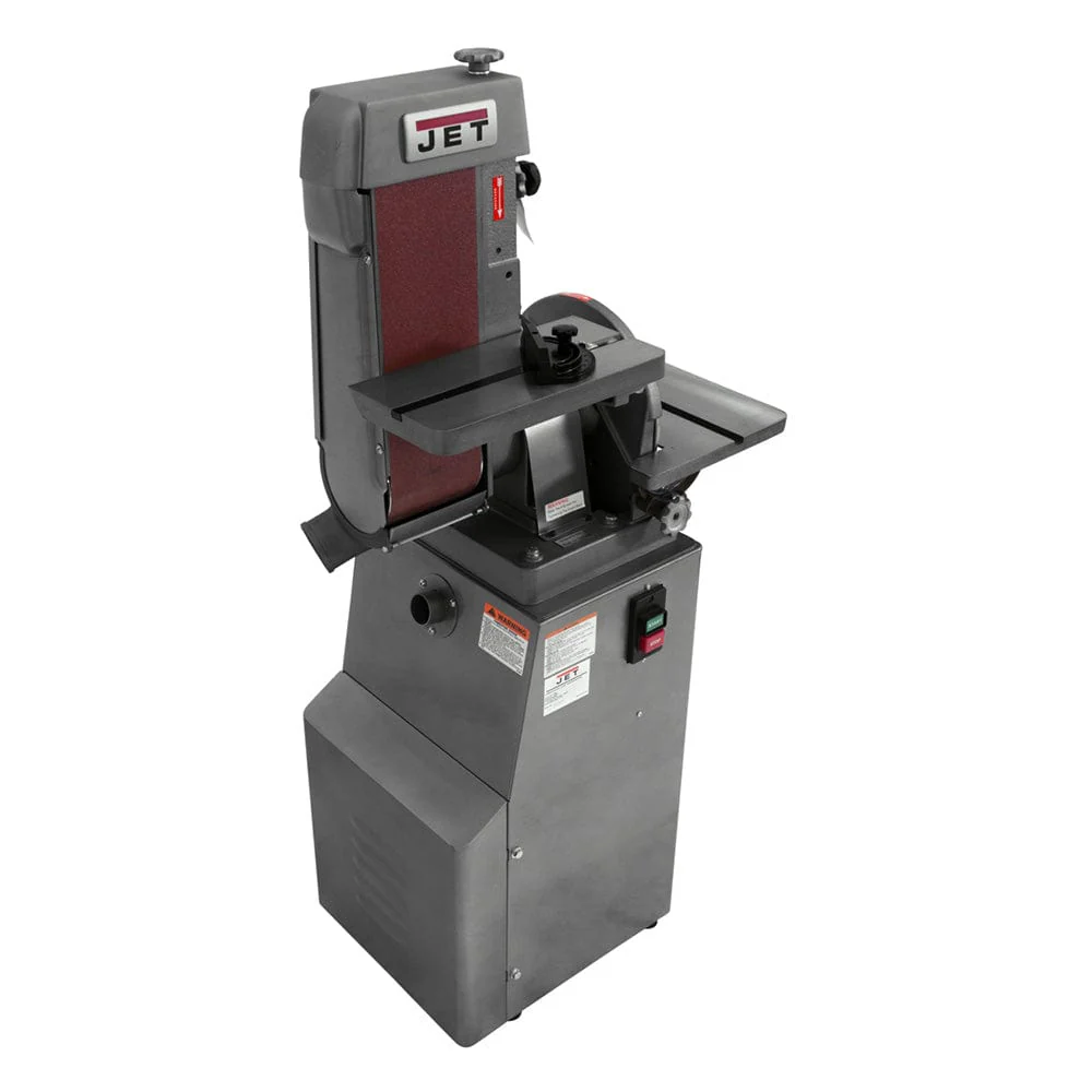 J-4200A 6” X 48” Industrial Combination Belt and Disc Finishing Machine - 115V – 1 Ph - Image 3