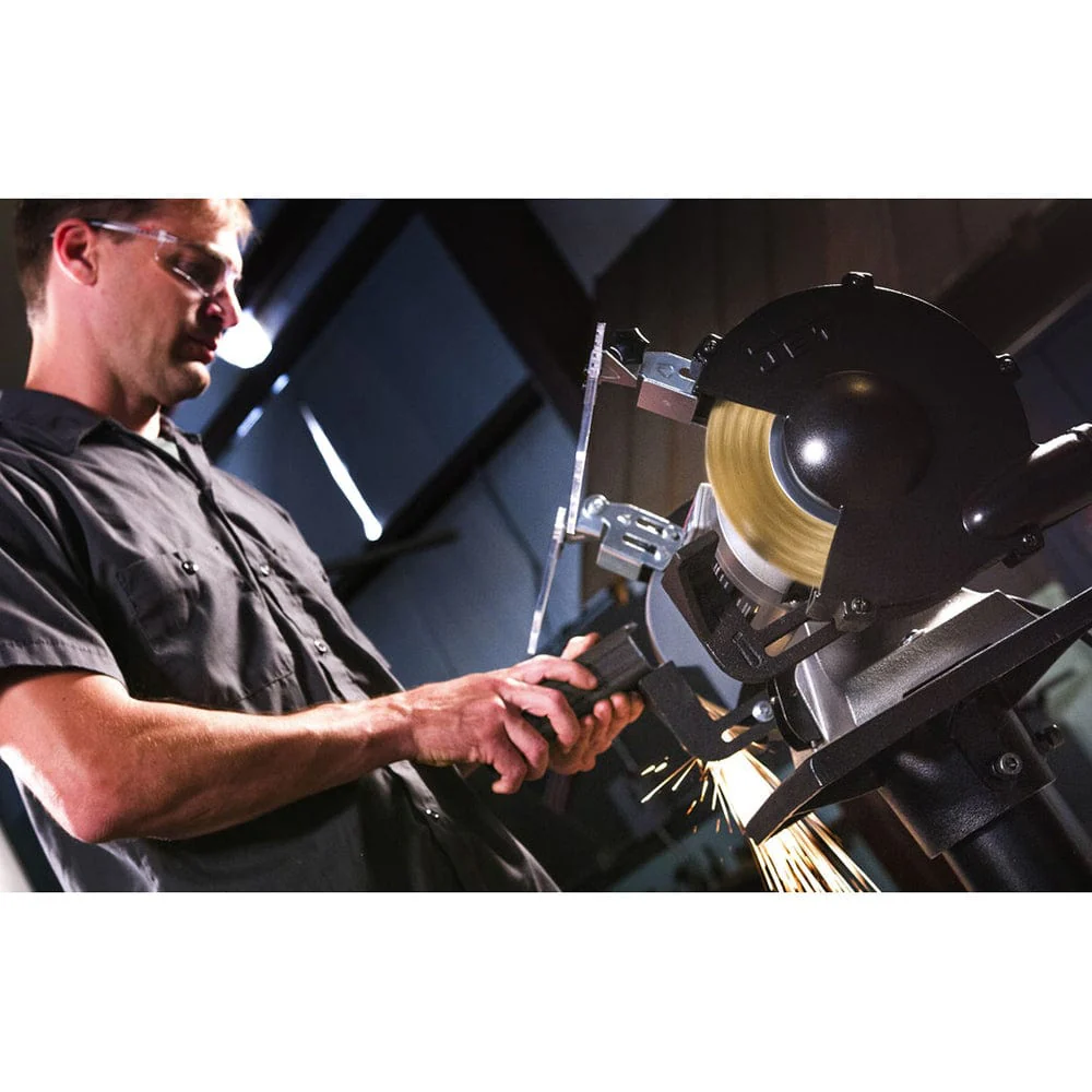 JBG-8W Shop Grinder with Grinding Wheel and Wire Wheel - Image 10
