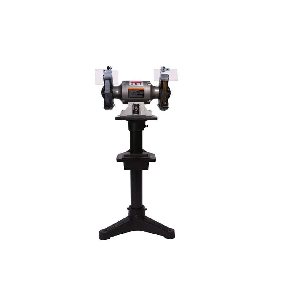 JBG-8W Shop Grinder with Grinding Wheel and Wire Wheel - Image 4