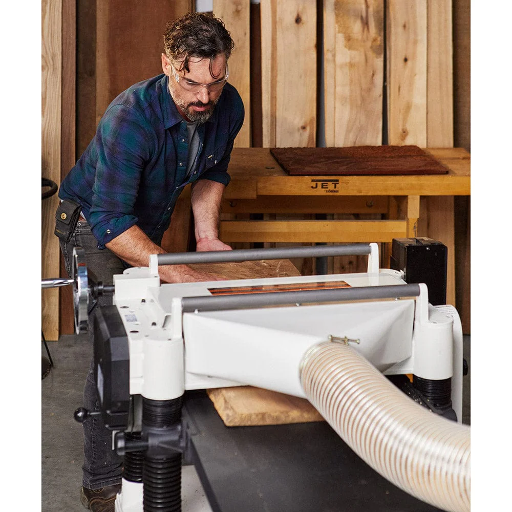 Jet Black 20" Helical Head Planer, 5HP, 1PH (JWP-208HH) - Image 8