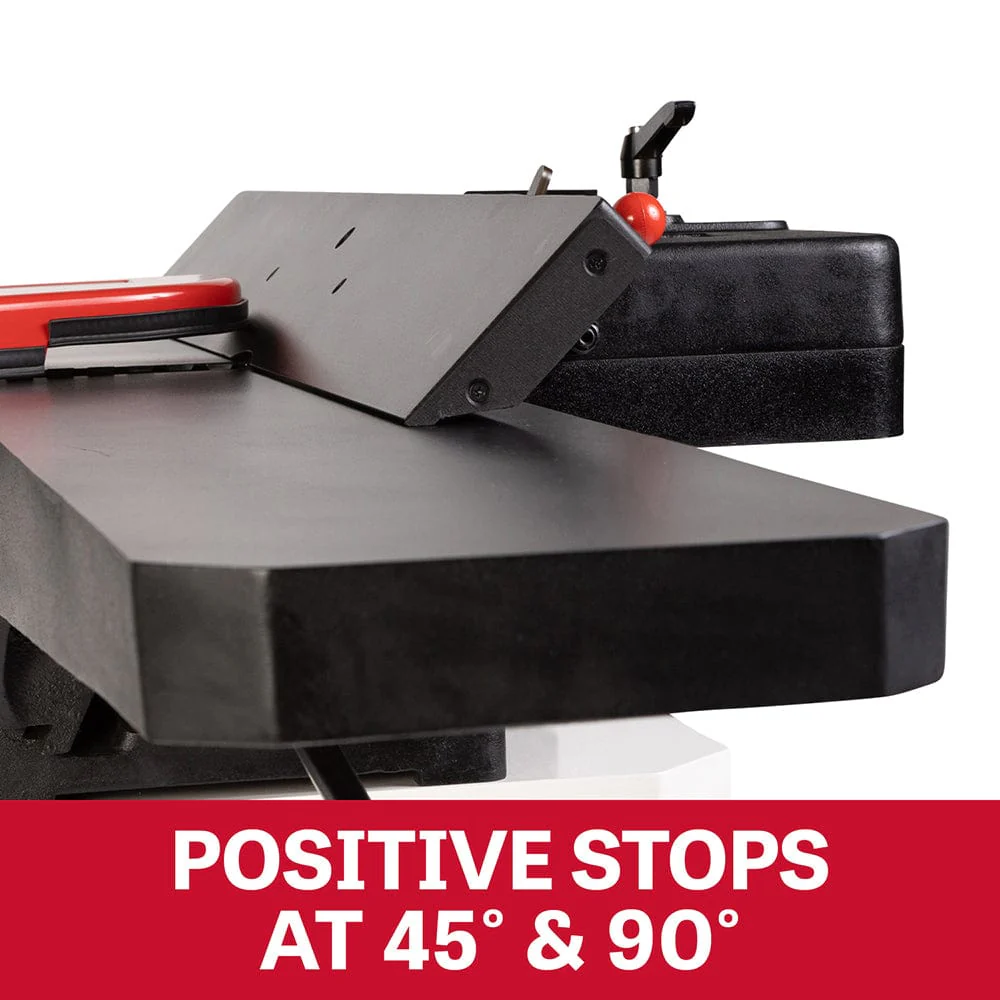 Jet Black 8" Helical Head Jointer 2HP, 1PH, 230V (JWJ-8HH-BLK) - Image 7