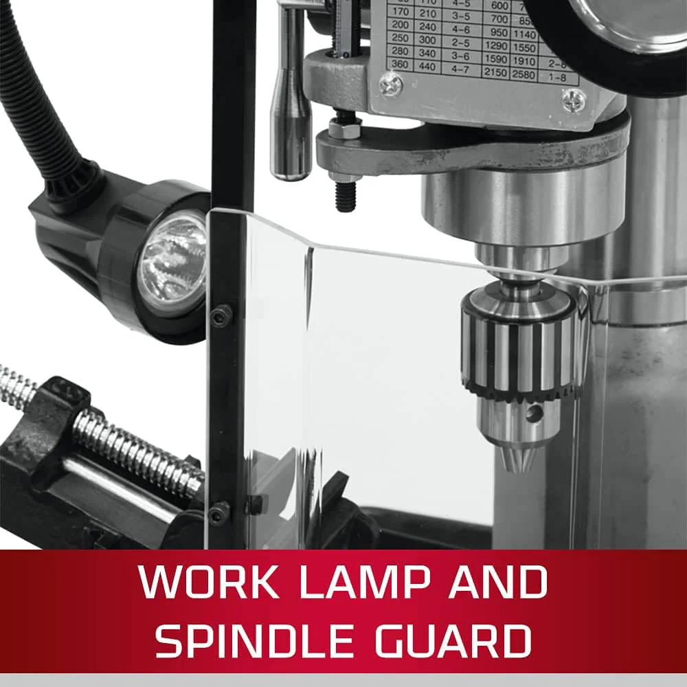 JMD-15 Mill/Drill with R-8 Taper - 115V - 1 Ph - Image 10