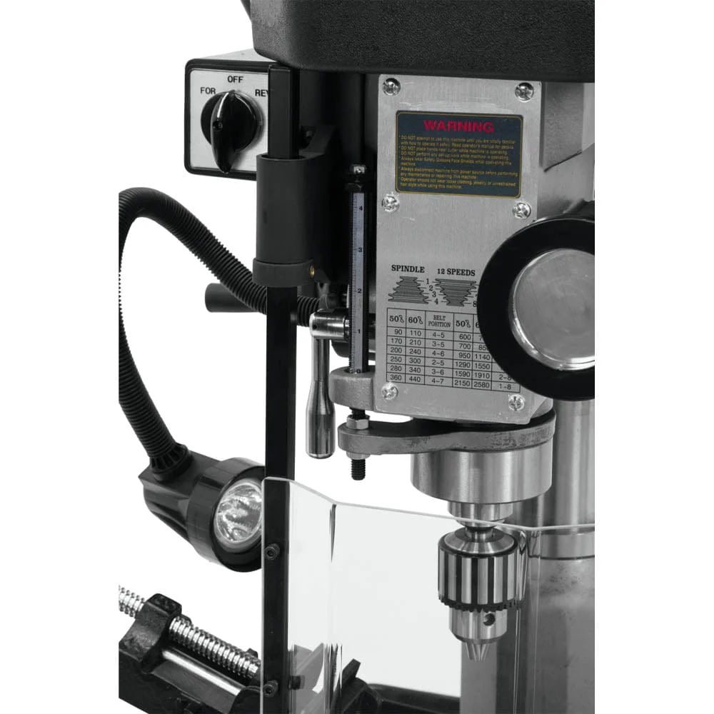 JMD-15 Mill/Drill with R-8 Taper - 115V - 1 Ph - Image 9