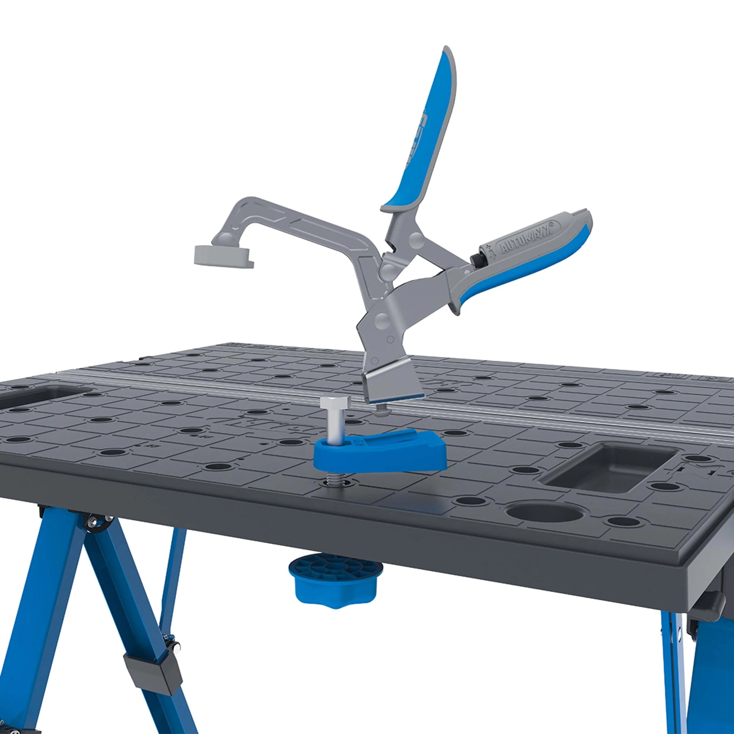 3" Bench Clamp System For Bench Dog Holes - Image 3