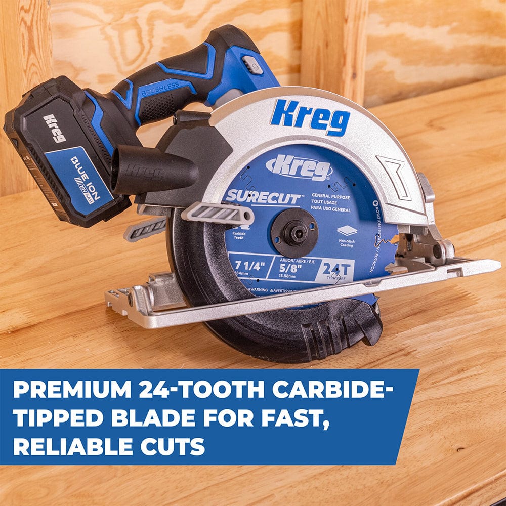 7 1/4" SureCut General Purpose 24-Tooth Saw Blade - Image 3