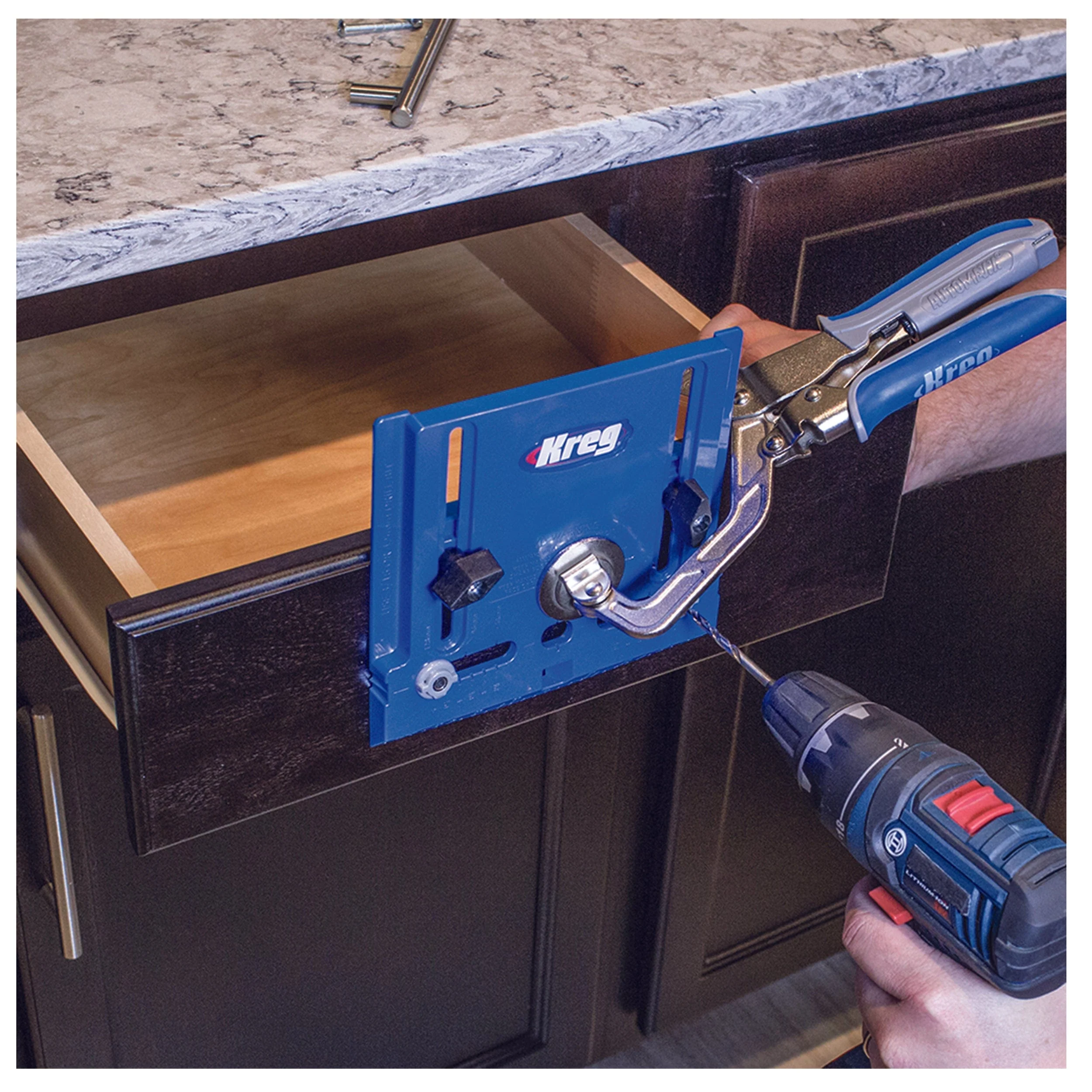 Cabinet Hardware Drilling Jig - Image 2