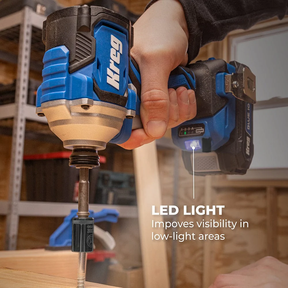 Ionic Drive 1/4" Compact Impact Driver - 20V - Image 10