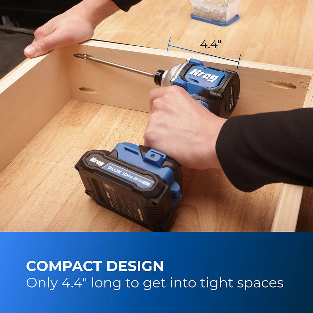 Ionic Drive 1/4" Compact Impact Driver - 20V - Image 3