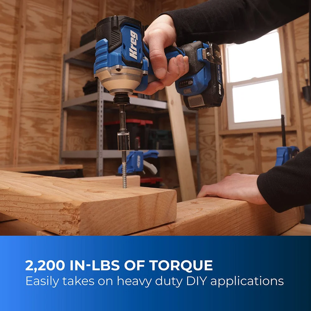 Ionic Drive 1/4" Compact Impact Driver - 20V - Image 4