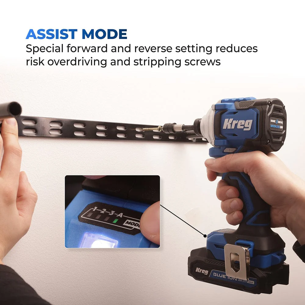 Ionic Drive 1/4" Compact Impact Driver - 20V - Image 7