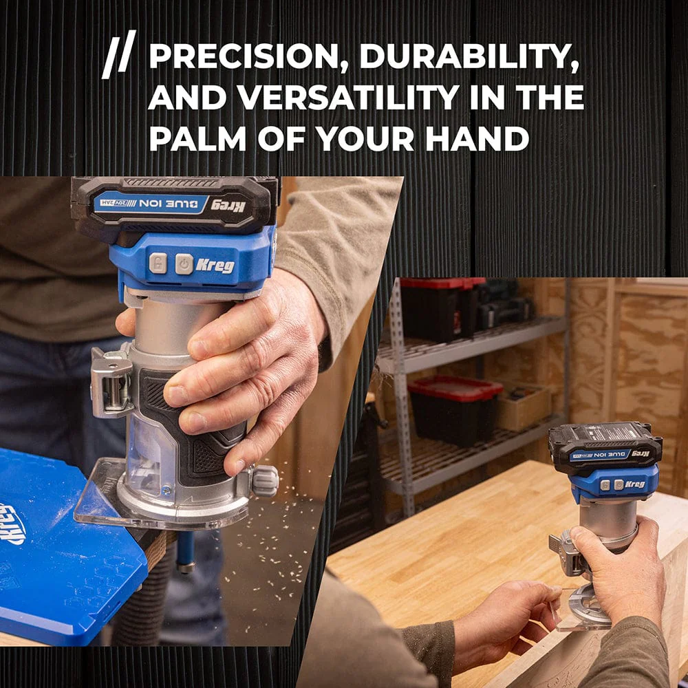 Ionic Drive 1/4" Trim Router - 20V - Image 2