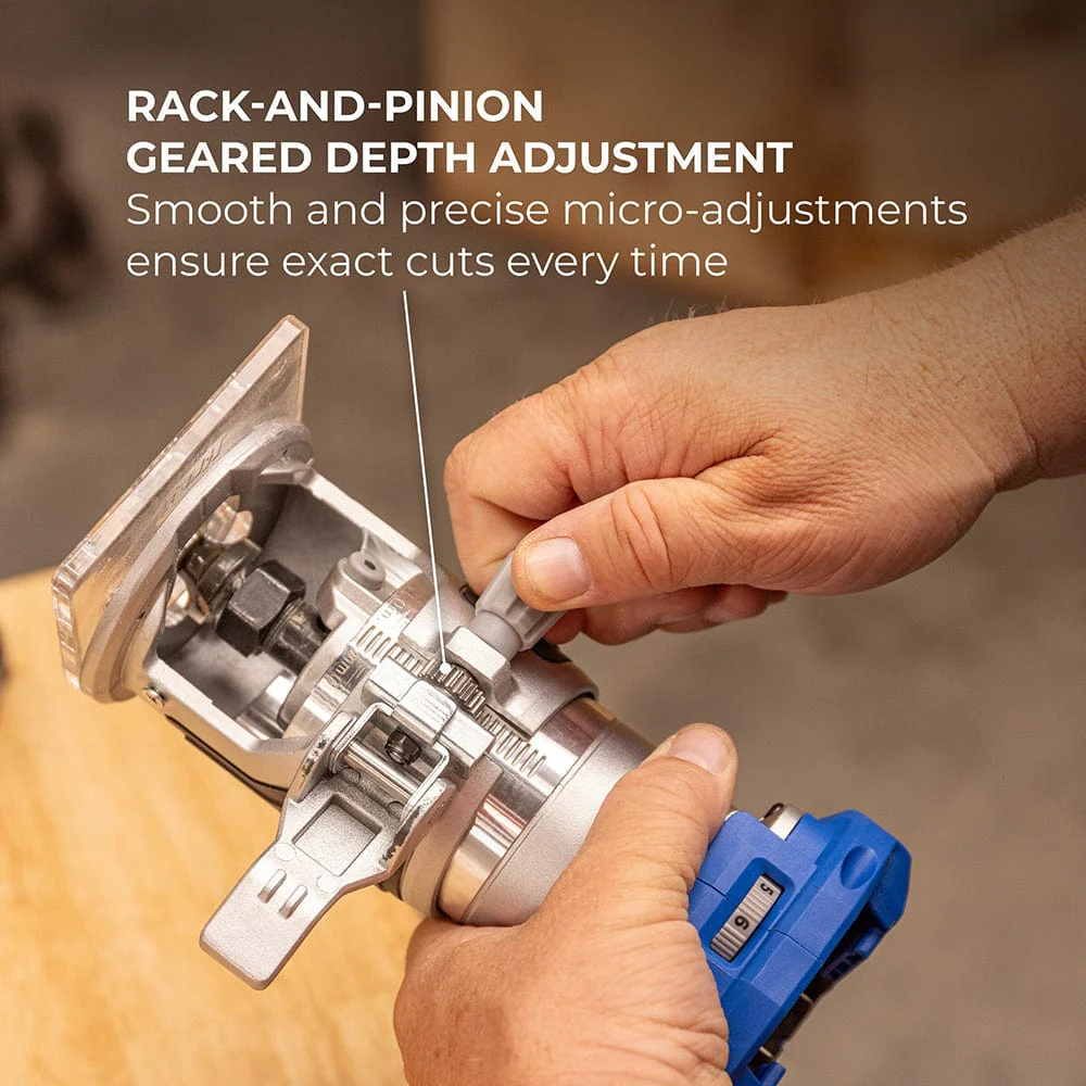 Ionic Drive 1/4" Trim Router - 20V - Image 5