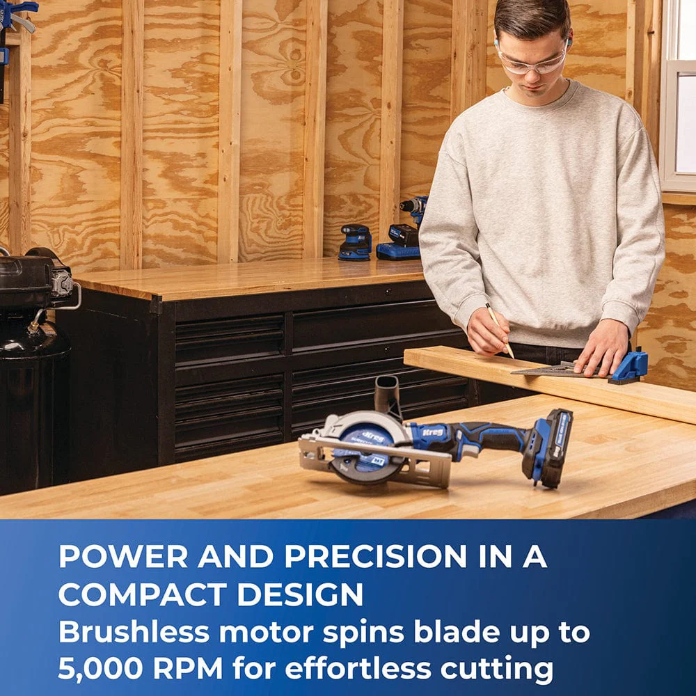 Ionic Drive 4-1/2" Circular Saw - 20V - Image 3