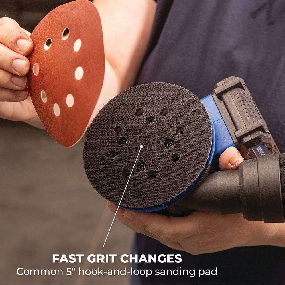 Ionic Drive 5" Random Orbit Sander - 20V - Image 7
