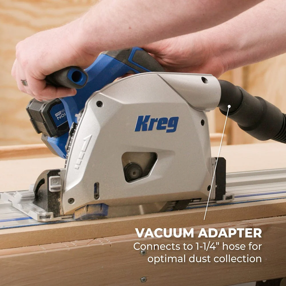 Ionic Drive 6-1/2" Plunge Cut Track Saw - 20V - Image 8