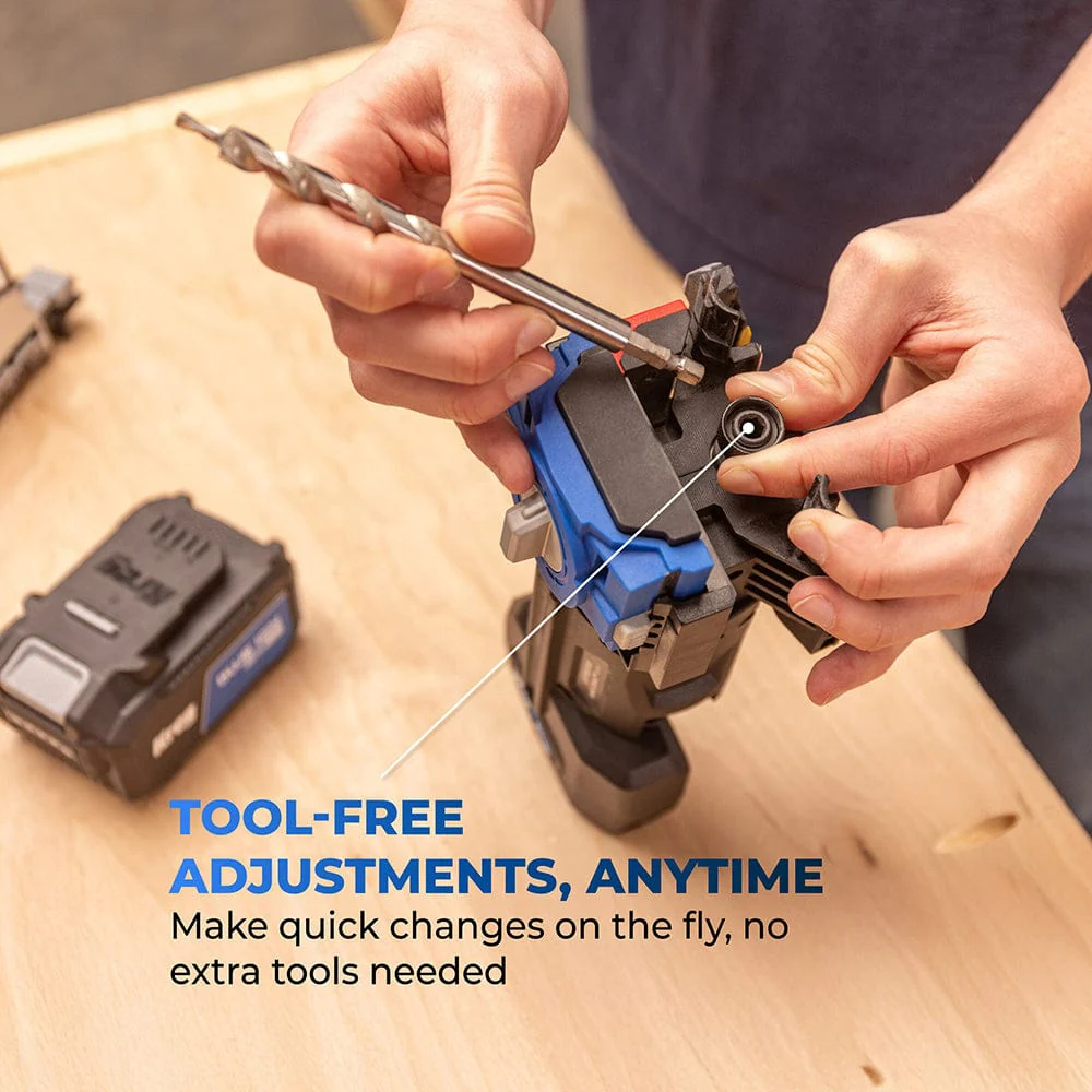 Ionic Drive Rebel Pocket-Hole Joiner Kit - 20V - Image 11