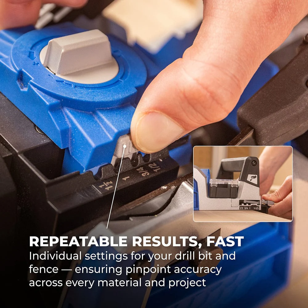 Ionic Drive Rebel Pocket-Hole Joiner Kit - 20V - Image 7