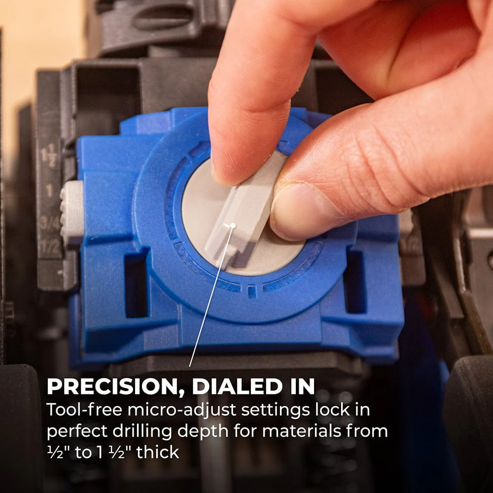 Ionic Drive Rebel Pocket-Hole Joiner Kit - 20V - Image 8